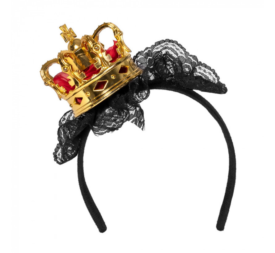 Koningin tiara met kroon