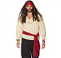 Piraten verkleedset  hoofdband en sjerp