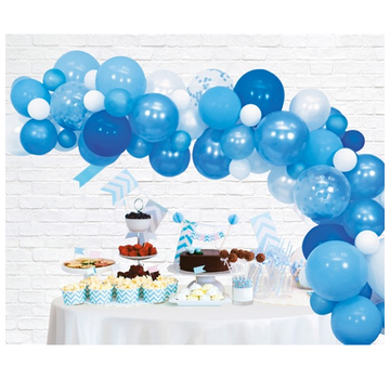 Ballonnen Slinger baby blauw