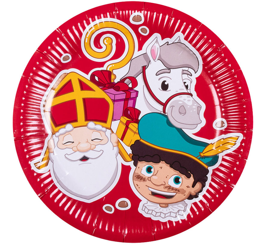 Goedkoop sinterklaas wegwerpservies