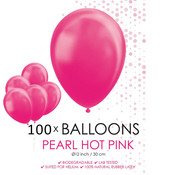 Parel pink roze ballonnen