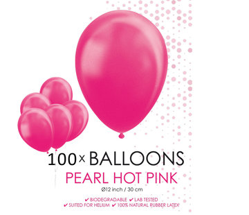 Parel pink roze ballonnen