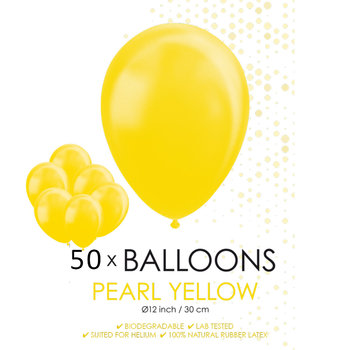 Parel gele ballonnen
