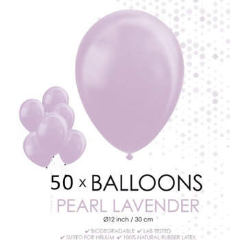 paars lavender ballonnen