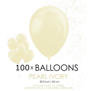 Parel ivoor ballonnen