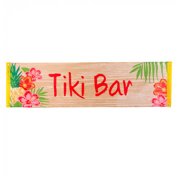 banner 'Tiki Bar'