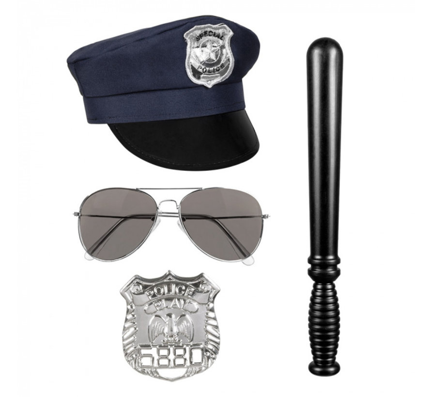 politie accessoires voor volwassenen