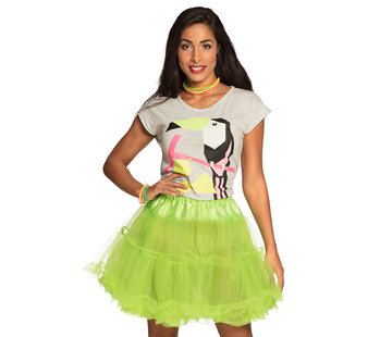 petticoat neon groen