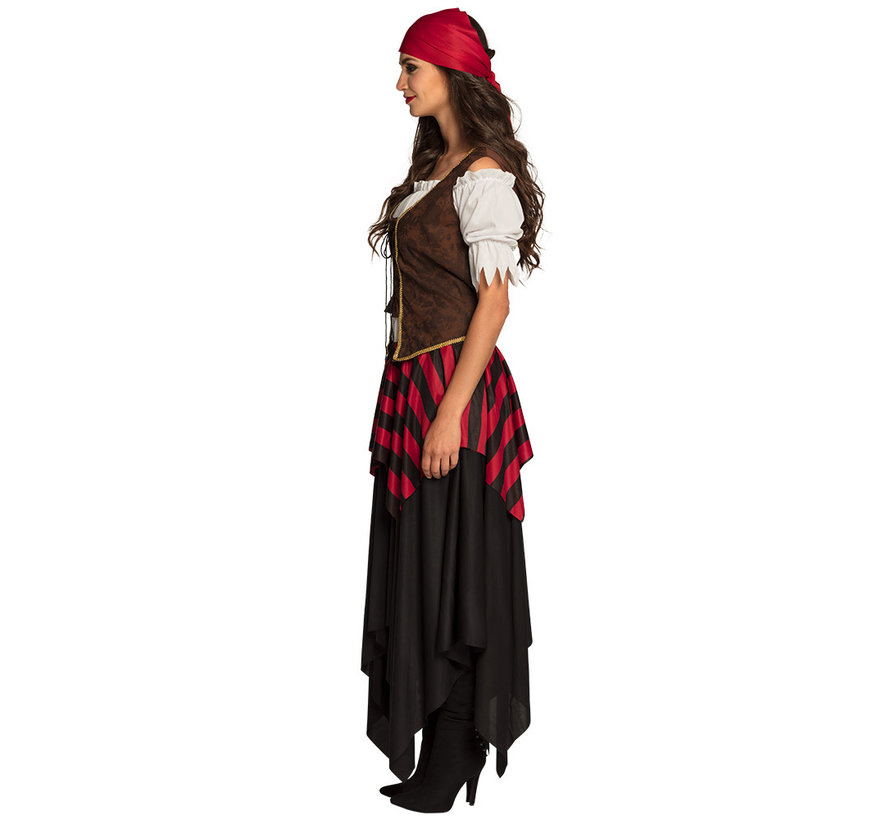 Goedkoop Piratenpak dames carnaval