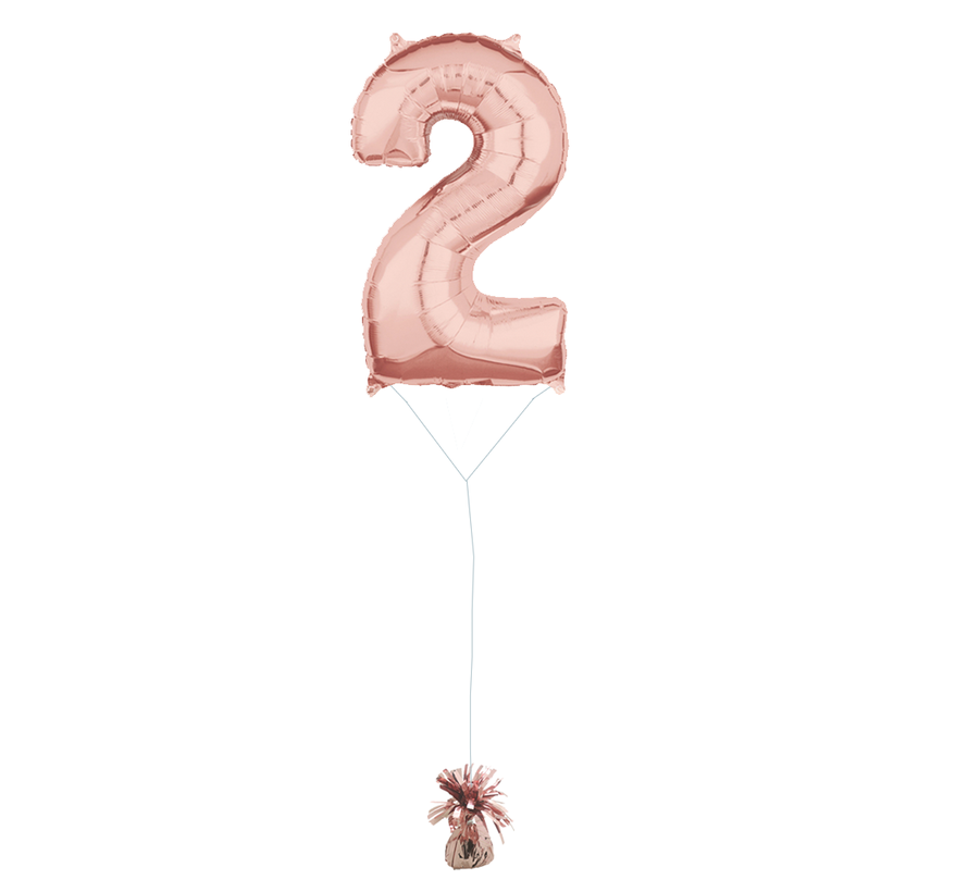 Folie Ballon 2 inclusief helium