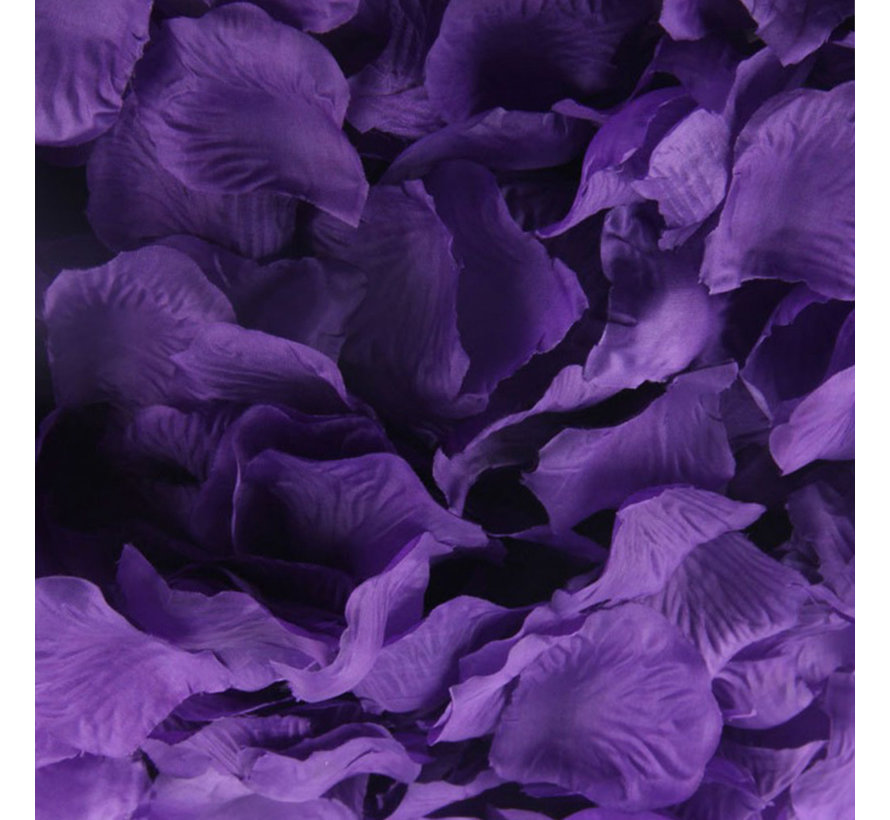 288 paarse rozenblaadjes