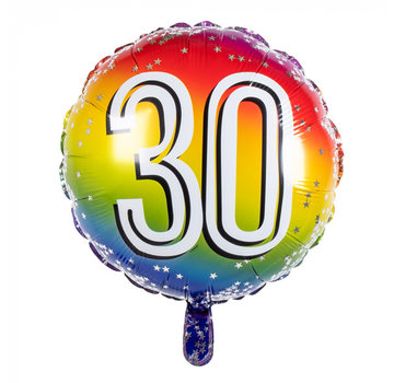 Ronde folieballon 30