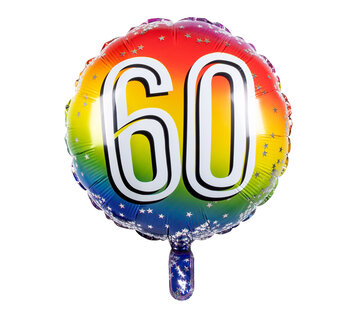 Ronde folieballon 60