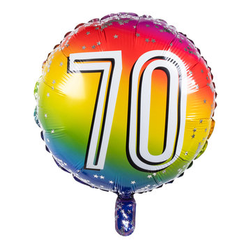 Ronde folieballon 70