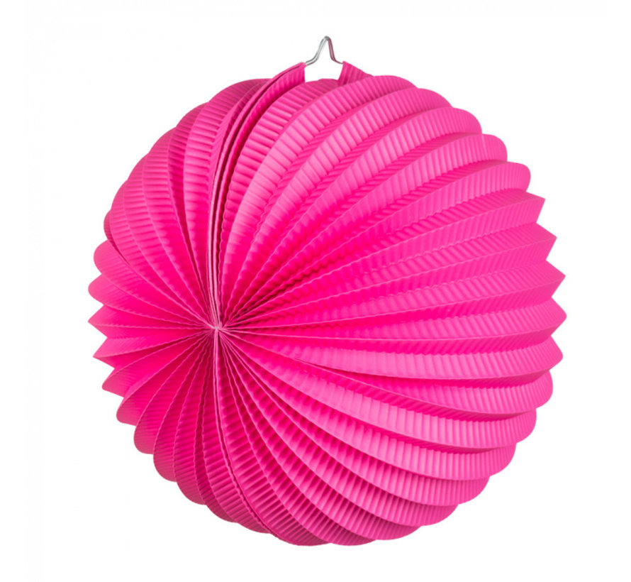 2 Bol lampionnen Roze