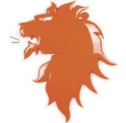 Oranje EK leeuw  wanddecoratie