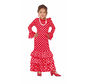 Flamenco jurk kind rood