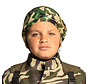 Camouflage leger helm kind verstelbaar