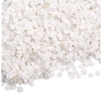 Witte confetti 100 gram