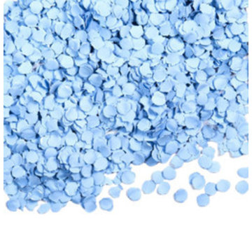 Baby blauw confetti 100 gram