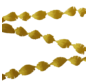 Crêpe papier slinger geel