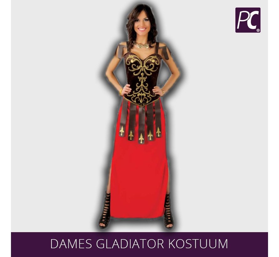 Dames Gladiator kostuum