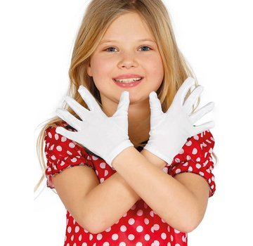Witte handschoenen kinderen