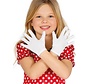 Kleine Witte handschoenen voor kinderen