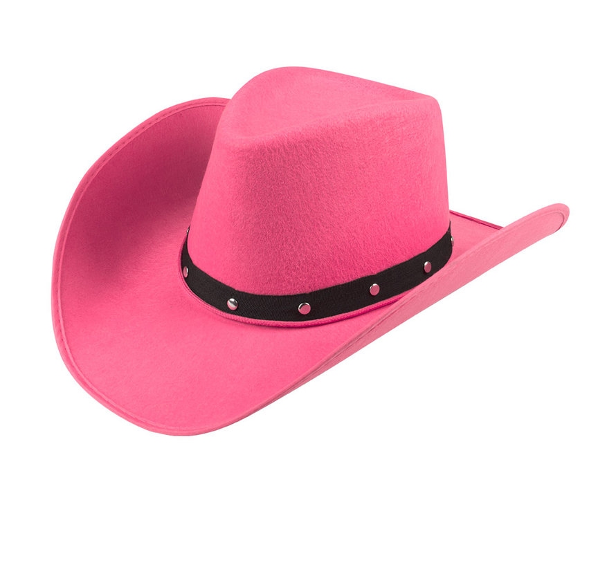 Cowboyhoed roze dames en heren