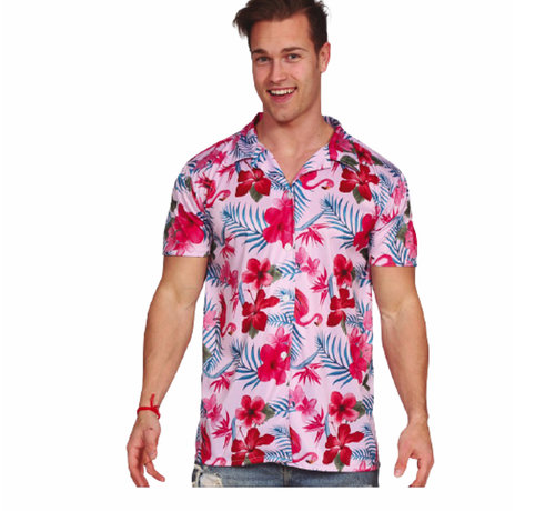 Hawaii shirt flamingo