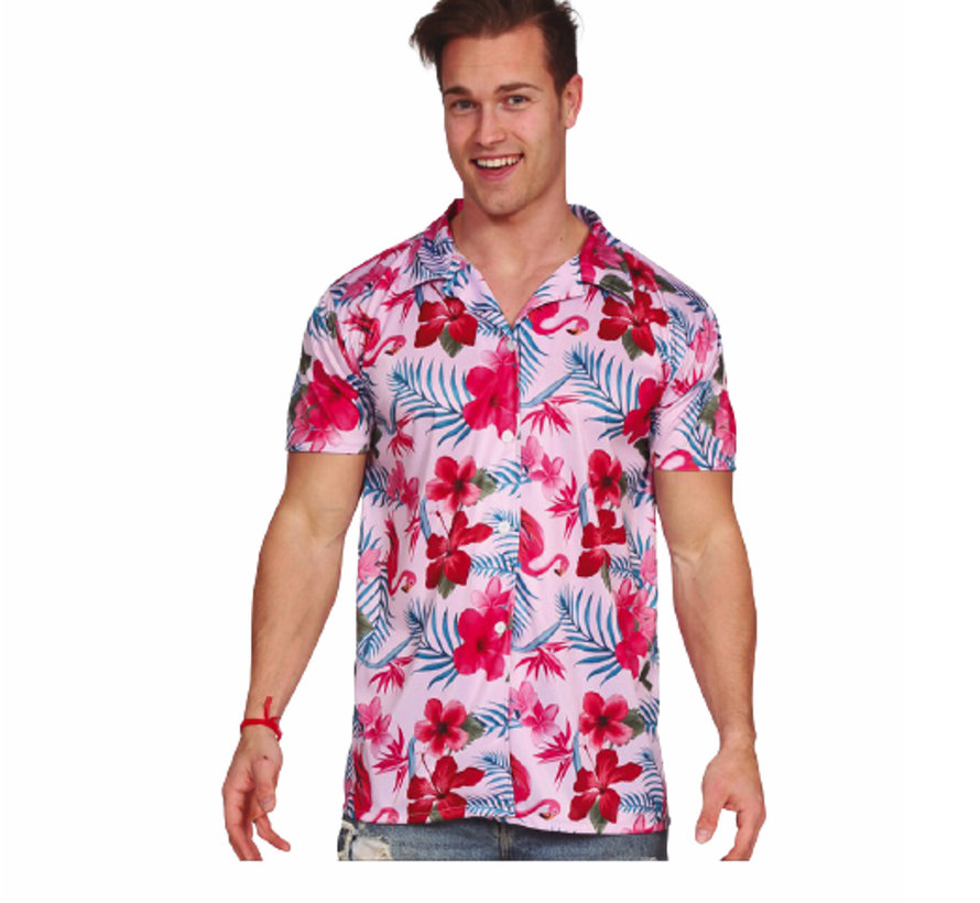 Hawaii shirt flamingo