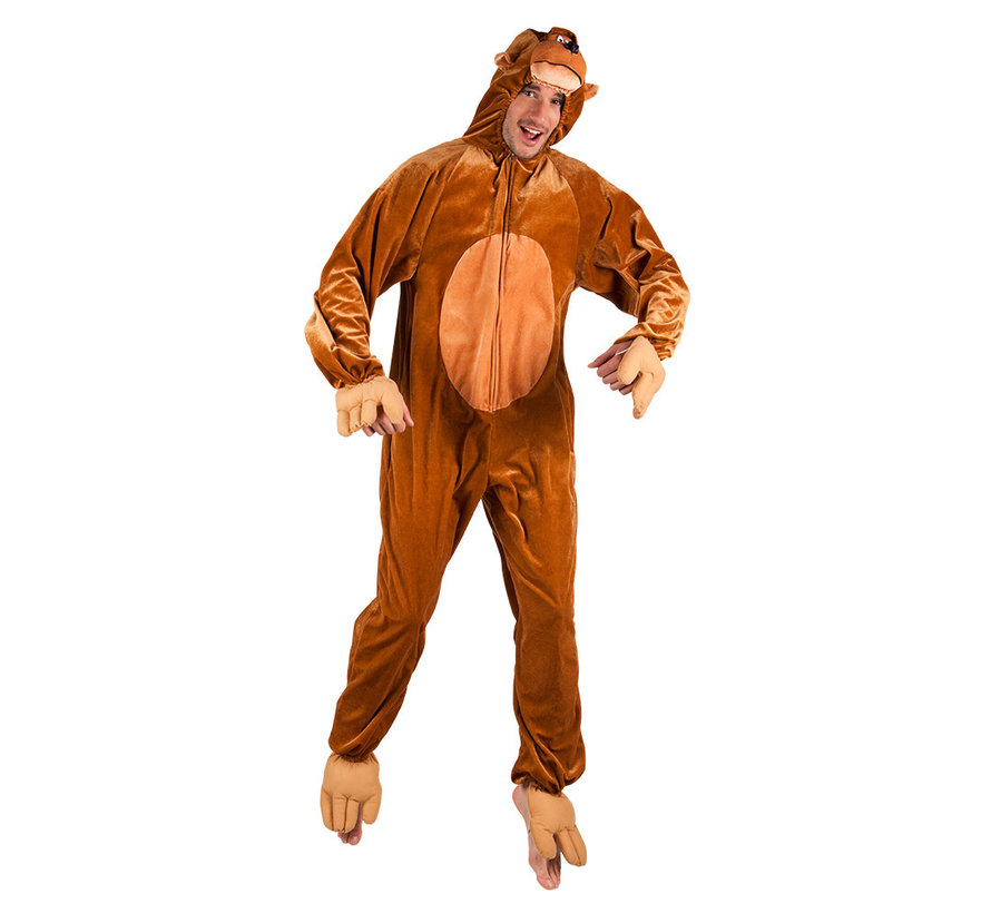 Apen onesie volwassenen