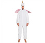 Eenhoorn onesie volwassenen wit