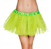 Neongroene twinkel tutu