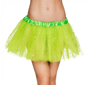 Neongroene twinkel tutu