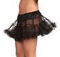 Korte zwarte Petticoat maat M/L