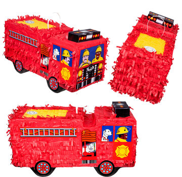 Brandweer auto piñata