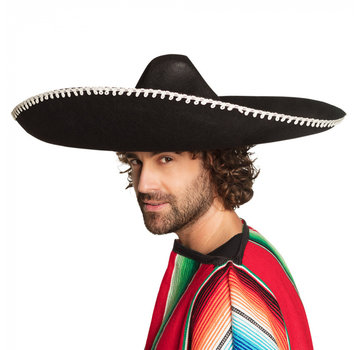 Grote zwarte Sombrero