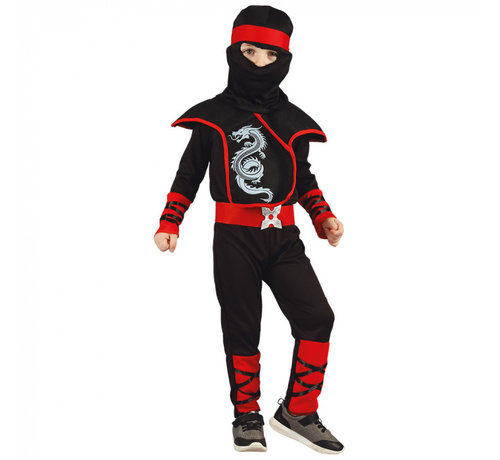 Goedkope Kinder ninja kostuum