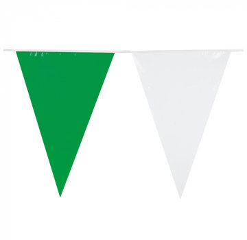 Wit-groene vlaggenlijn