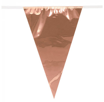 Roségoud foliereuzenvlaggenlijn