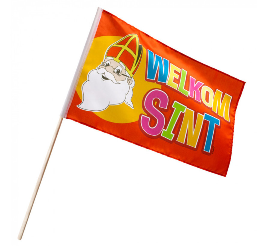 Goedkope Sinterklaas zwaaivlag