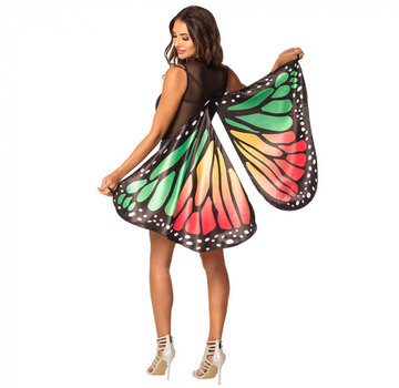 Multikleur vlinder vleugels