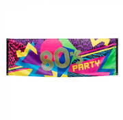 80s party banner