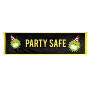 Party safe banner