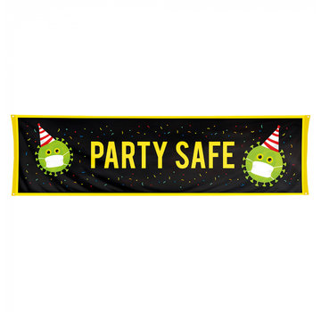 Party safe banner
