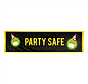Goedkope Party safe banner