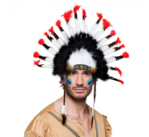 Goedkope Mohawk indianen tooi