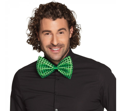 Groene St patrick's day bowtie