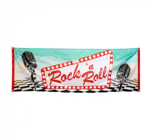 Goedkope Rock n' Roll banner